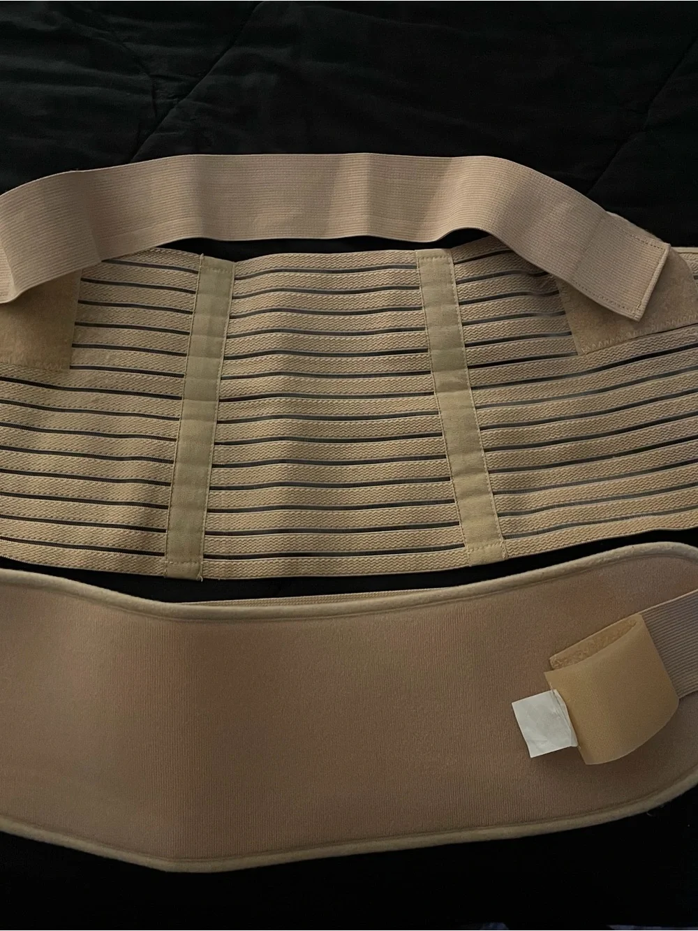 Beige Support Waist Belt - Women